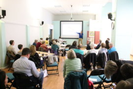 Charlie Luxton presents at the Low Carbon Hub Inspired by Communities event 2019