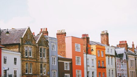 Row of buildings on Oxford's Broad Street