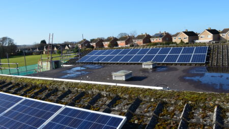 Fir Tree Junior School solar panels installation