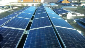 Langtree School solar panels