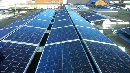 Langtree School solar panels