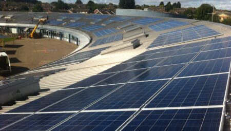 Orchard Fields Community School solar panels