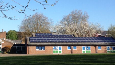 St Barnabas Church of England Primary School solar panels