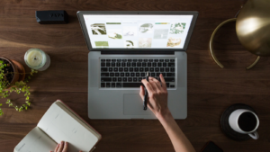 Person working at computer