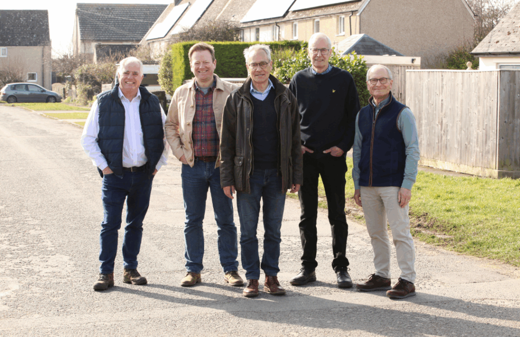 Members of Heat Clanfield Community Group.