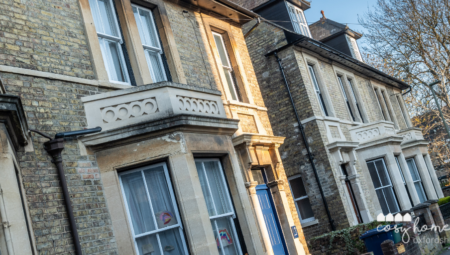 Oxfordshire row of Victorian houses