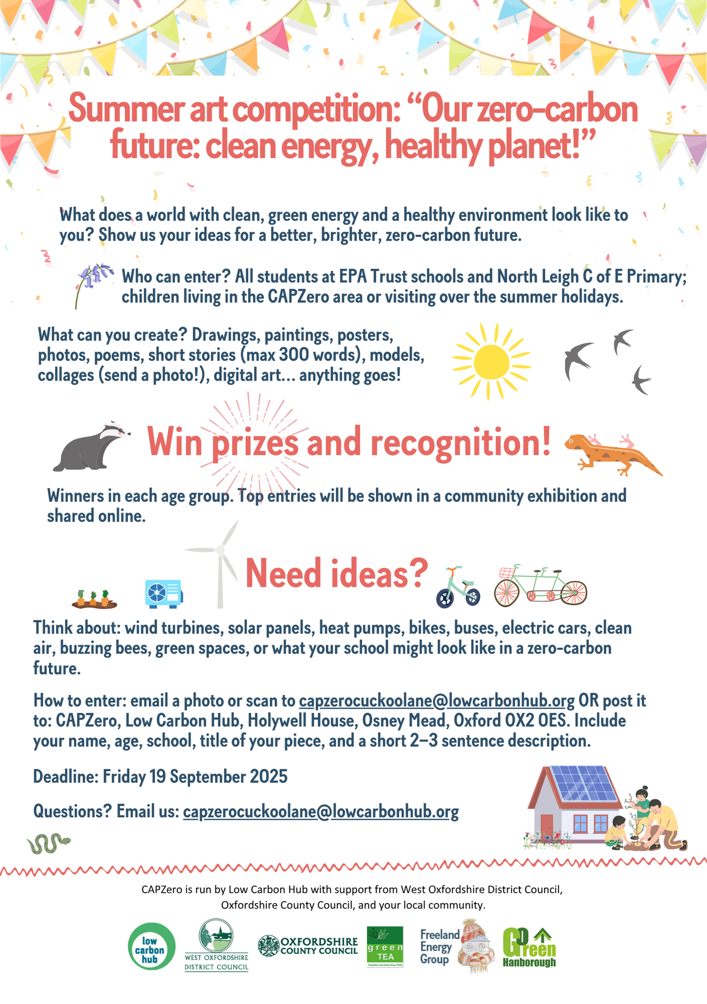 CAPZero summer art competition