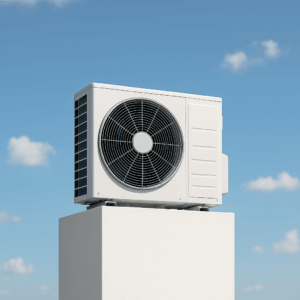 Heat Pump Summit 2025 - Heat Pump on pedestal