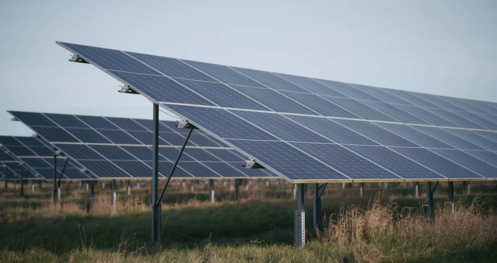 Ray Valley Solar panels, still from video