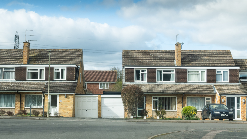 View of homes in Oxfordshire.