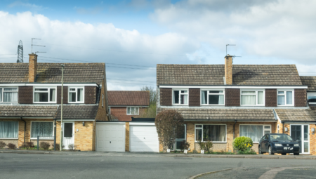 View of homes in Oxfordshire.