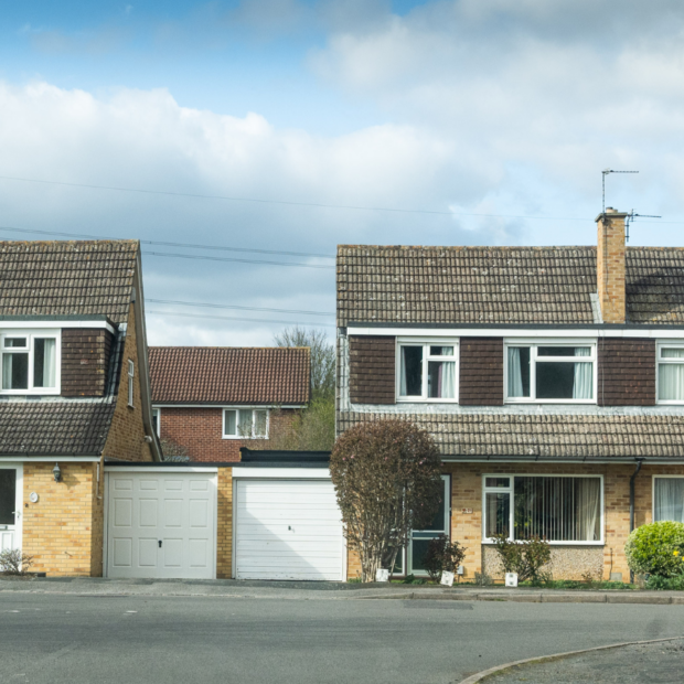 View of homes in Oxfordshire.